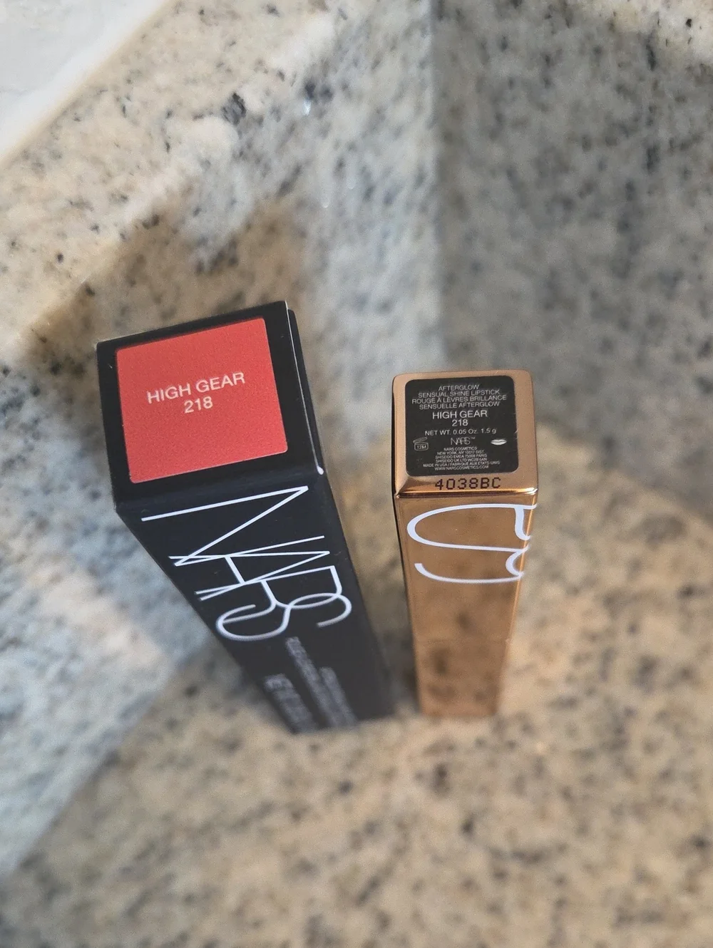 NARS Afterglow Sensual Shine Lipstick In: High Gear 218